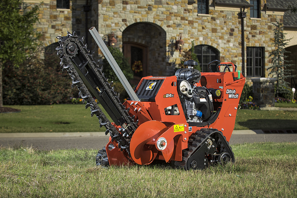 
				C24x Ditch Witch Trencher